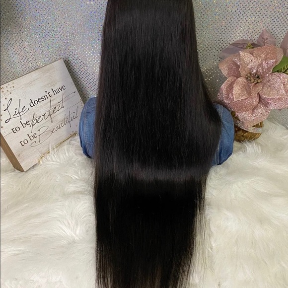 🌹 New 26” Beautiful Natalia 4X5 Closure💯 Brazilian Human Hair Customized Wig🌹 - Picture 8 of 11
